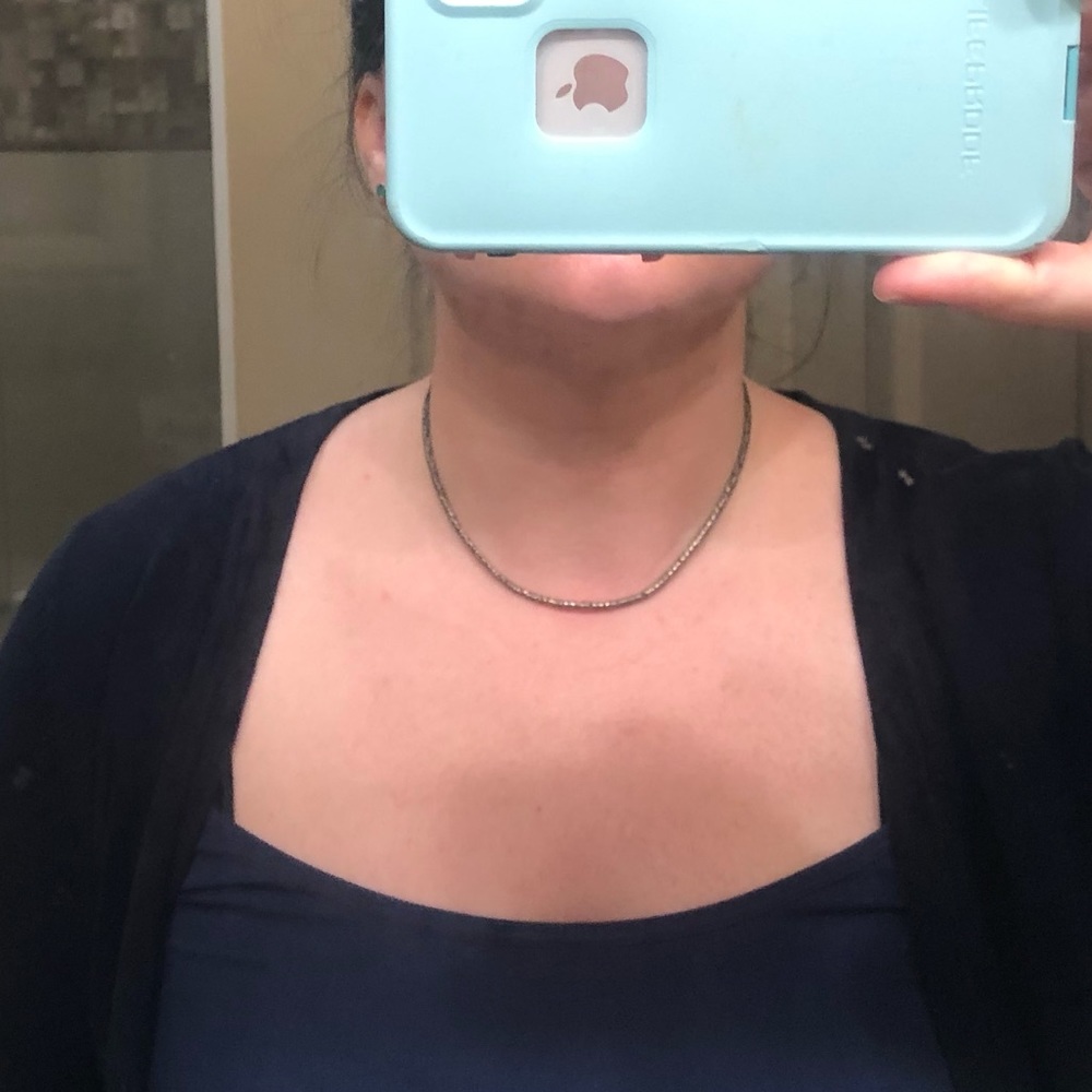 Substantial Sterling Silver Chain - image 1